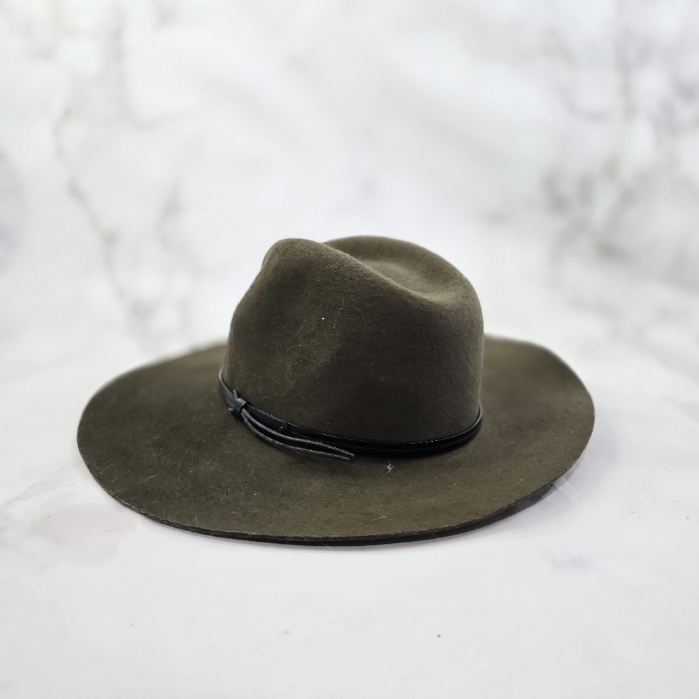 Pendleton Hat Womens Brown S M Marni Felted Wool Cap Packable Floppy Crushable View 4